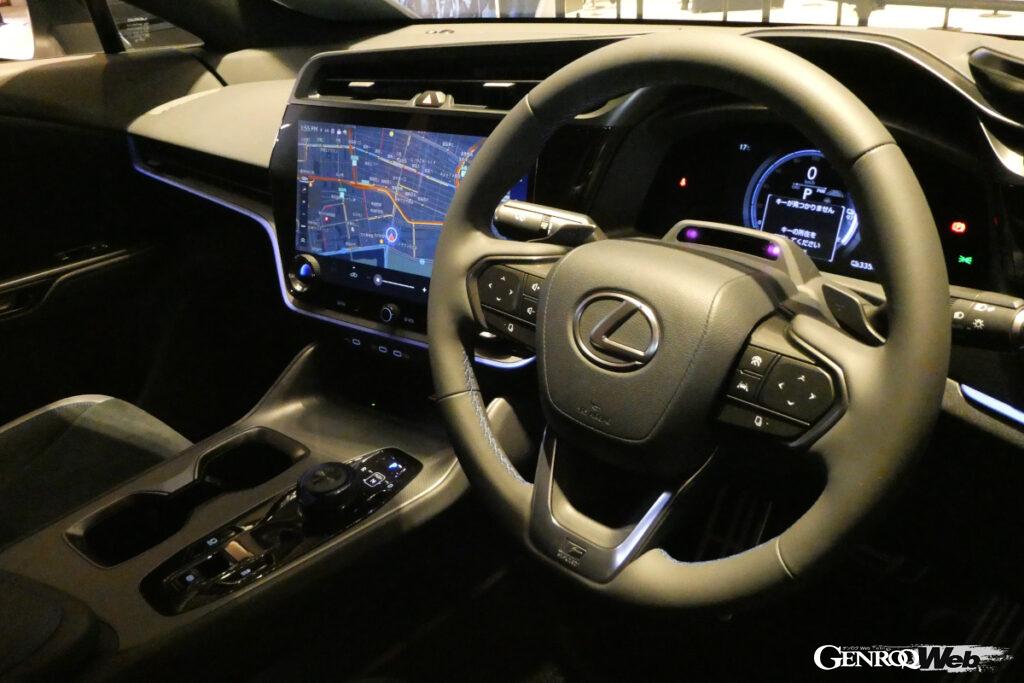 エアレースでの知見が多くのレクサス車のステアリングに投入されているという。