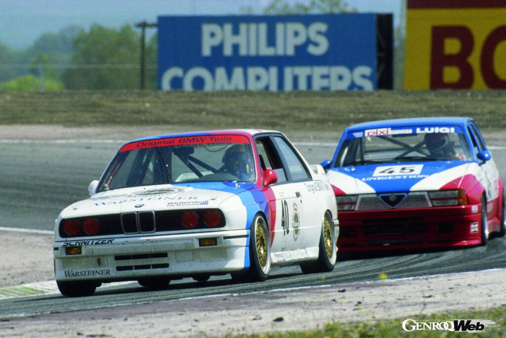 1987年のWTCに参戦したBMW M3。