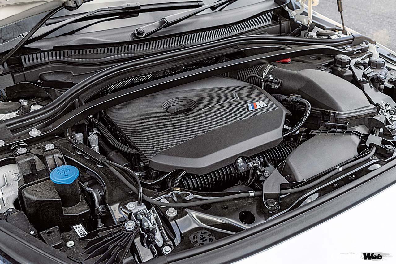 300P/400Nmを発生する2.0リッター直4ターボに7速DCTを組み合わせる。低速からトルクが湧き出すドライバビリティに優れたエンジンだ。タイヤはグッドイヤー・イーグルF1を履く。