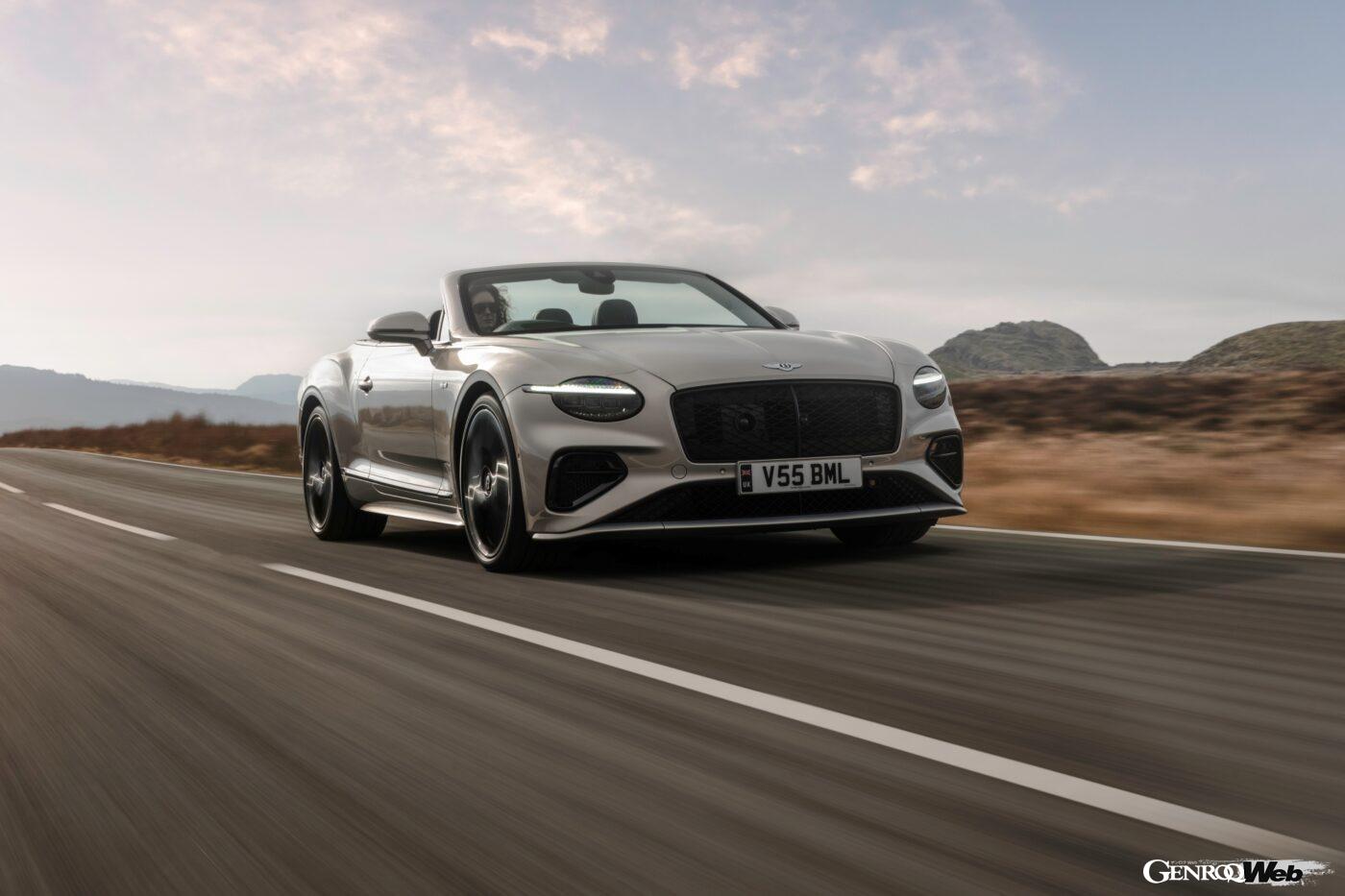 ベントレーの新しいパワーユニットは、makes the world rotate more swiftly、地球を今よりも速く回転させる程だと表現されている。