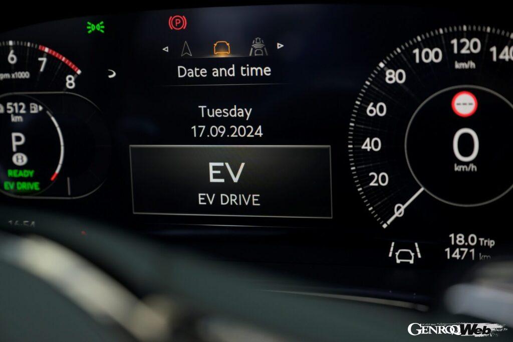 PHEVとして電動走行も可能な新世代のコンチネンタルGT。