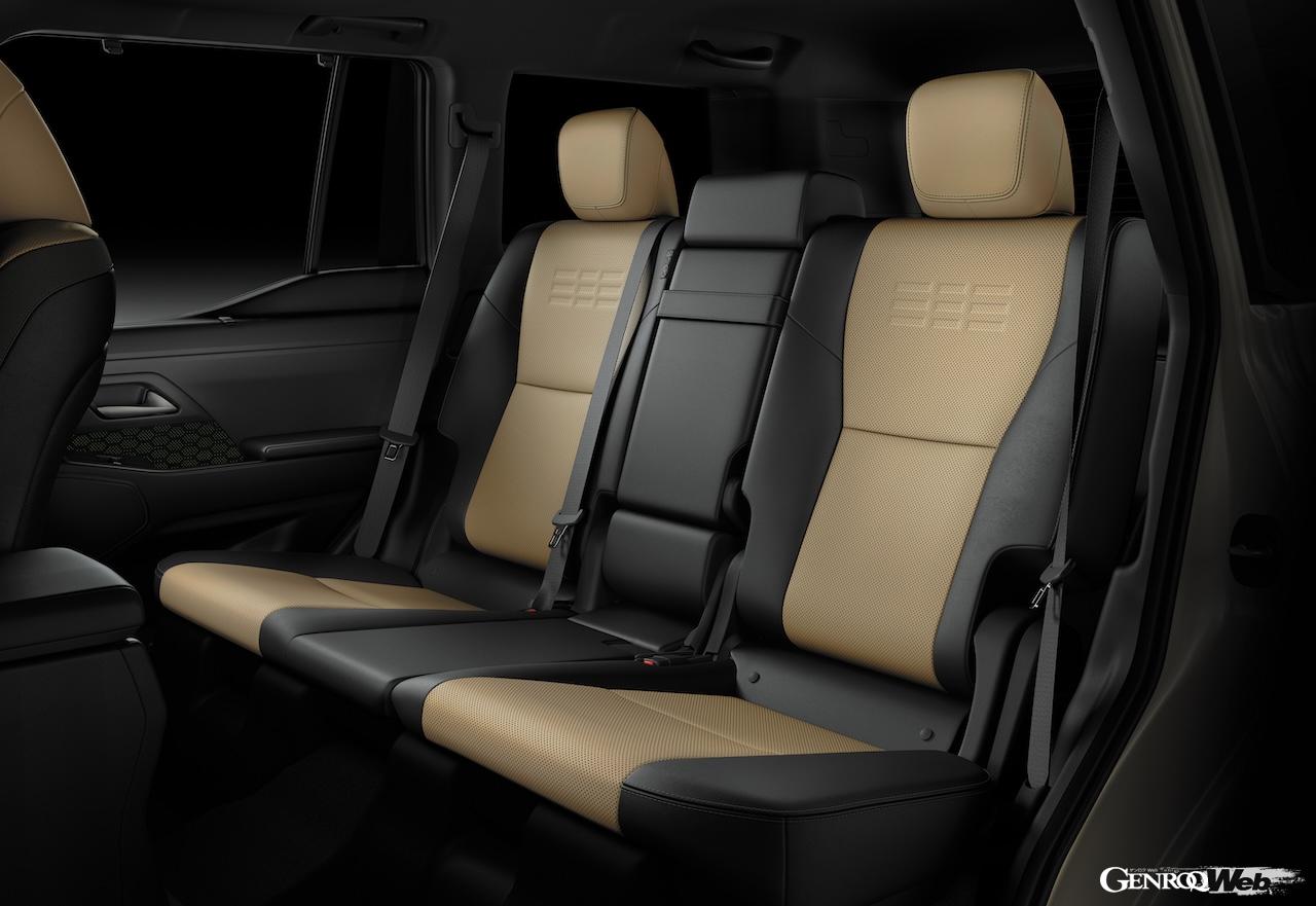 新型「レクサス GX550」のインテリア。