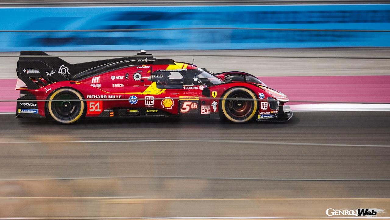 WEC開幕戦「カタール1812km」を制した50号車を筆頭に、3台のフェラーリ 499Pが第2戦「イモラ6時間」で連勝を狙う。