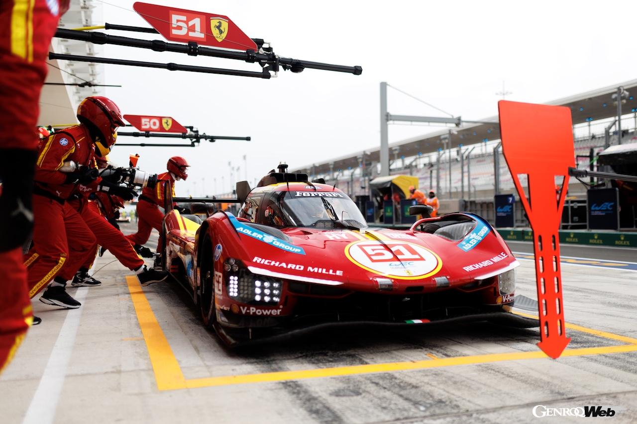 フェラーリ 499Pは開幕戦に続き、ワークスチームのフェラーリ・AFコルセ 50号車と51号車、AFコルセの83号車という3台の499Pがエントリーする。