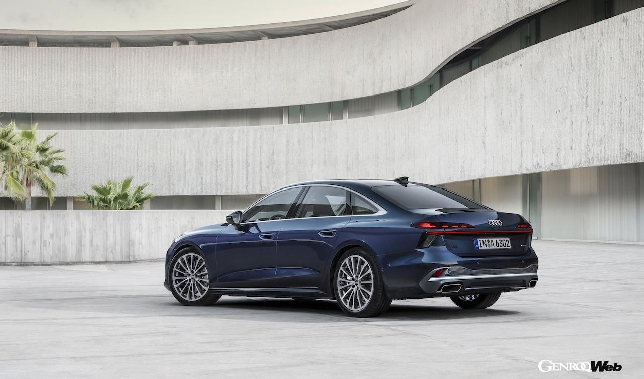 ICE搭載4サルーン「アウディ A6 セダン」のエクステリア。