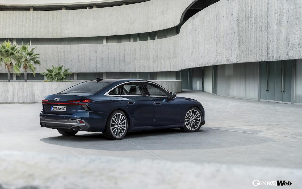 ICE搭載4サルーン「アウディ A6 セダン」のエクステリア。