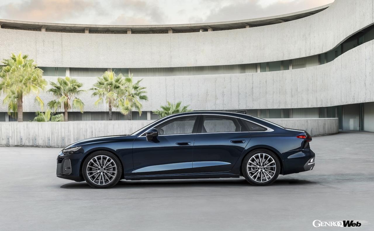 ICE搭載4サルーン「アウディ A6 セダン」のエクステリア。