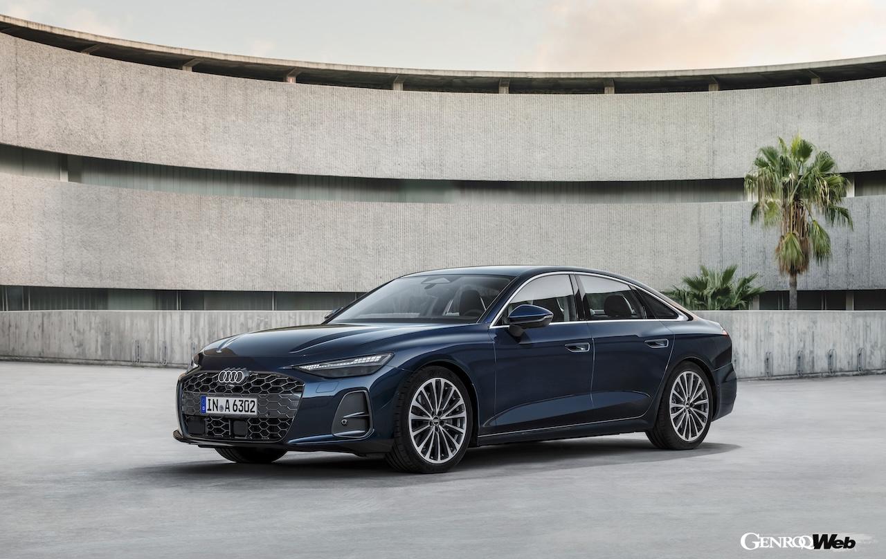 ICE搭載4サルーン「アウディ A6 セダン」のエクステリア。