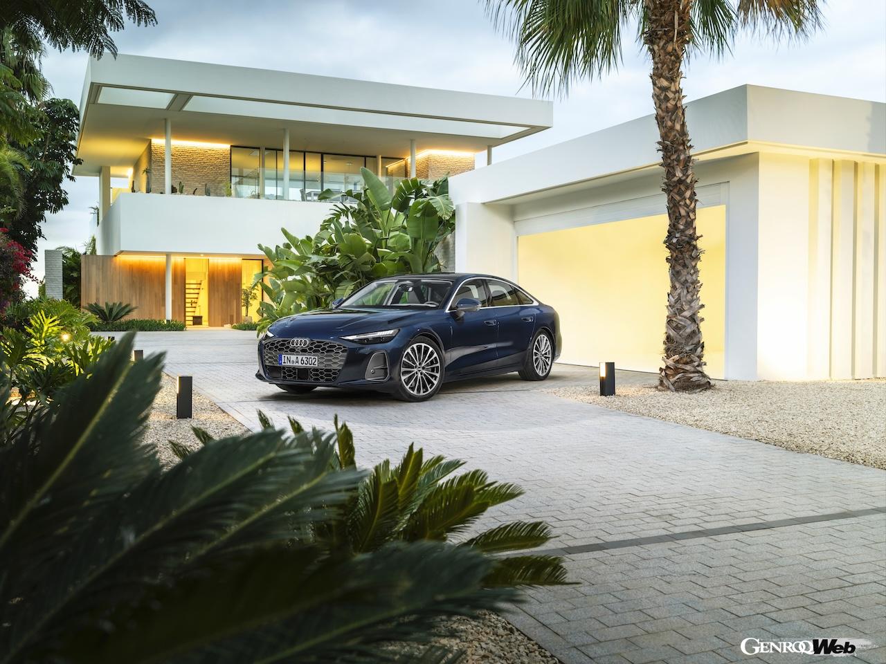 ICE搭載4サルーン「アウディ A6 セダン」のエクステリア。