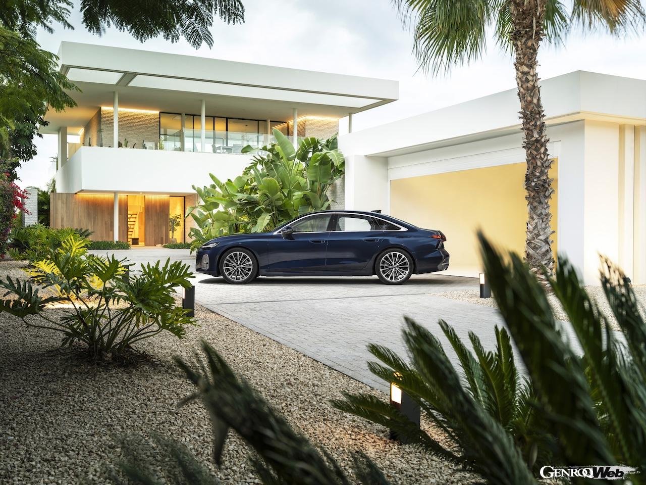 ICE搭載4サルーン「アウディ A6 セダン」のエクステリア。