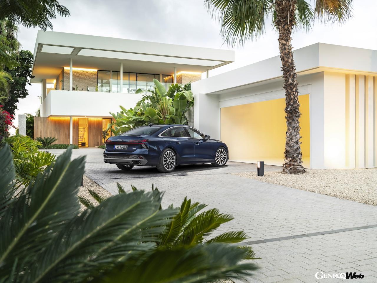 ICE搭載4サルーン「アウディ A6 セダン」のエクステリア。