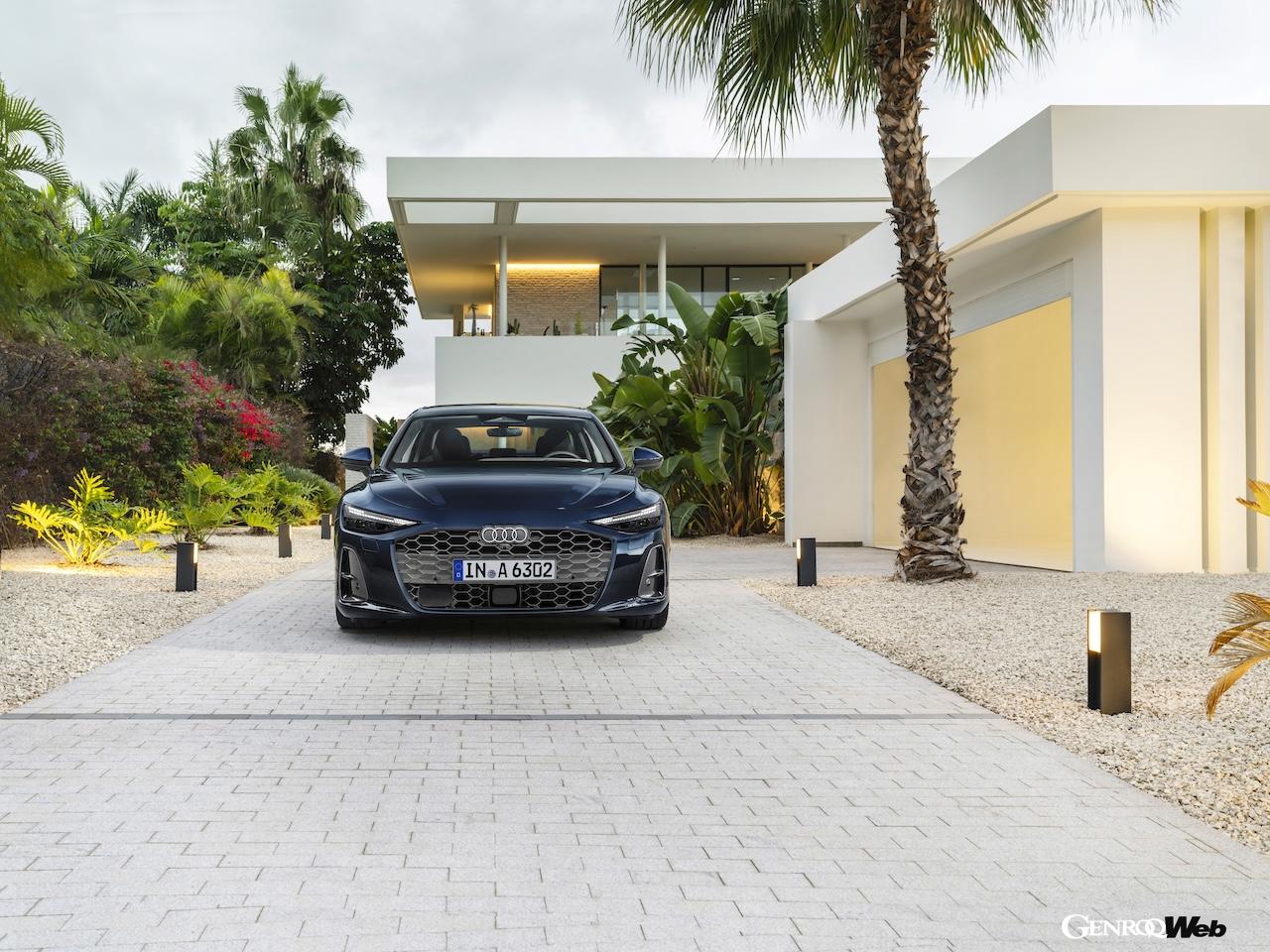 ICE搭載4サルーン「アウディ A6 セダン」のエクステリア。