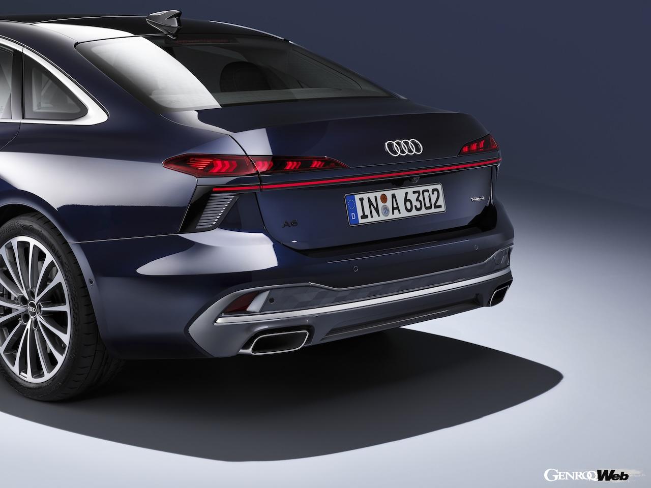 ICE搭載4サルーン「アウディ A6 セダン」のエクステリア。