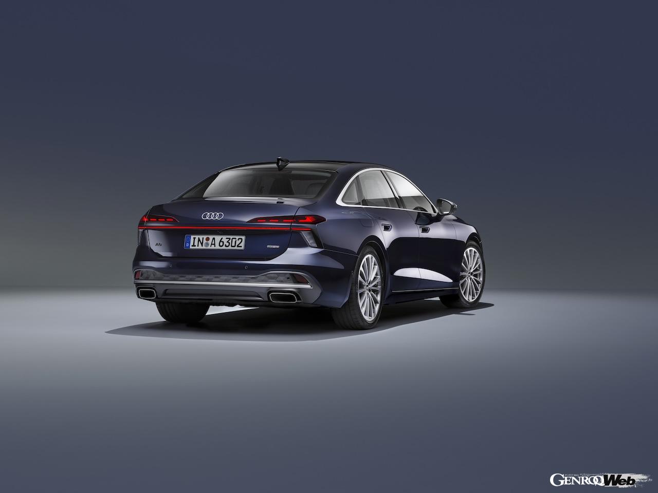 ICE搭載4サルーン「アウディ A6 セダン」のエクステリア。