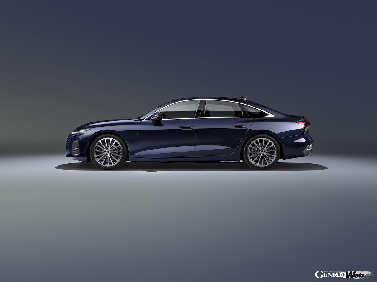 ICE搭載4サルーン「アウディ A6 セダン」のエクステリア。