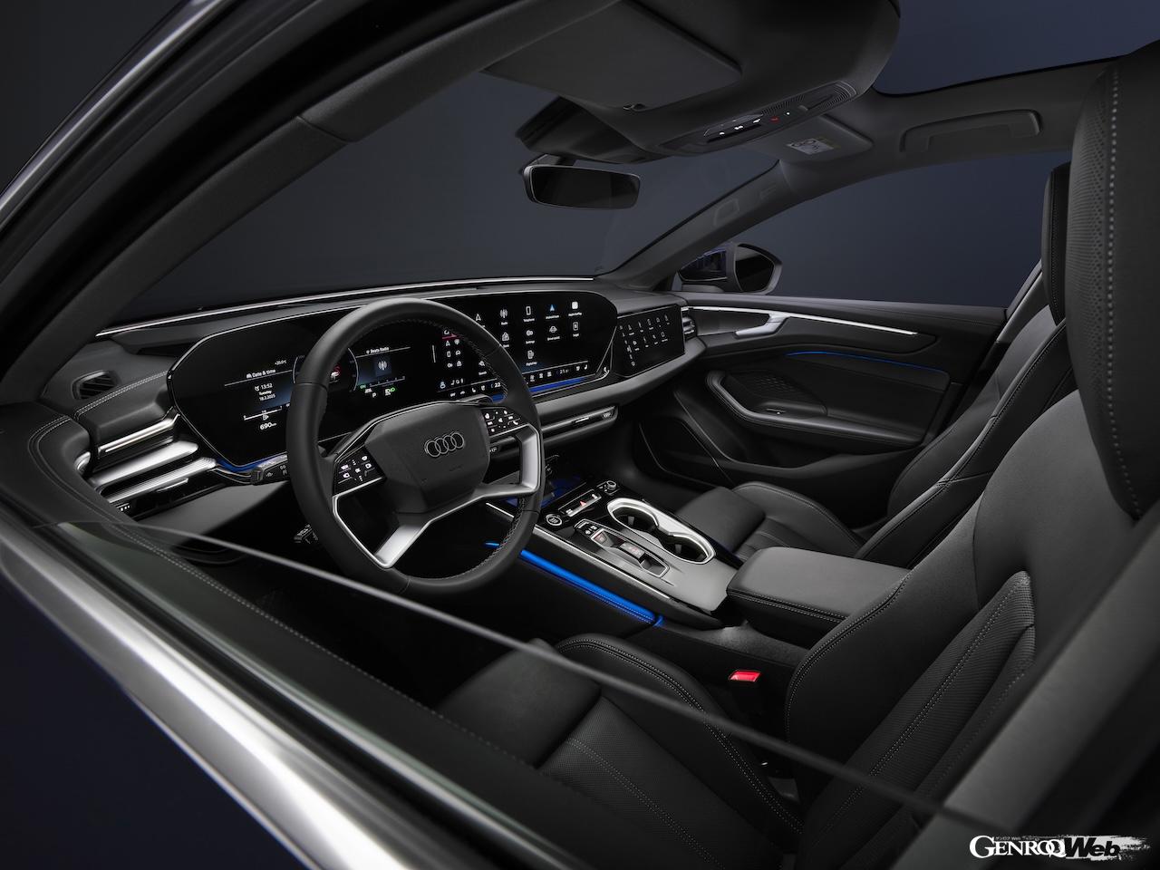 ICE搭載4サルーン「アウディ A6 セダン」のインテリア。