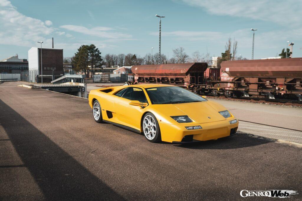 ブロードアロー・コンコルソ・デレガンツァ・ヴィラ・デステ・オークションに出品される、2000年型「ランボルギーニ ディアブロ VT 6.0」。