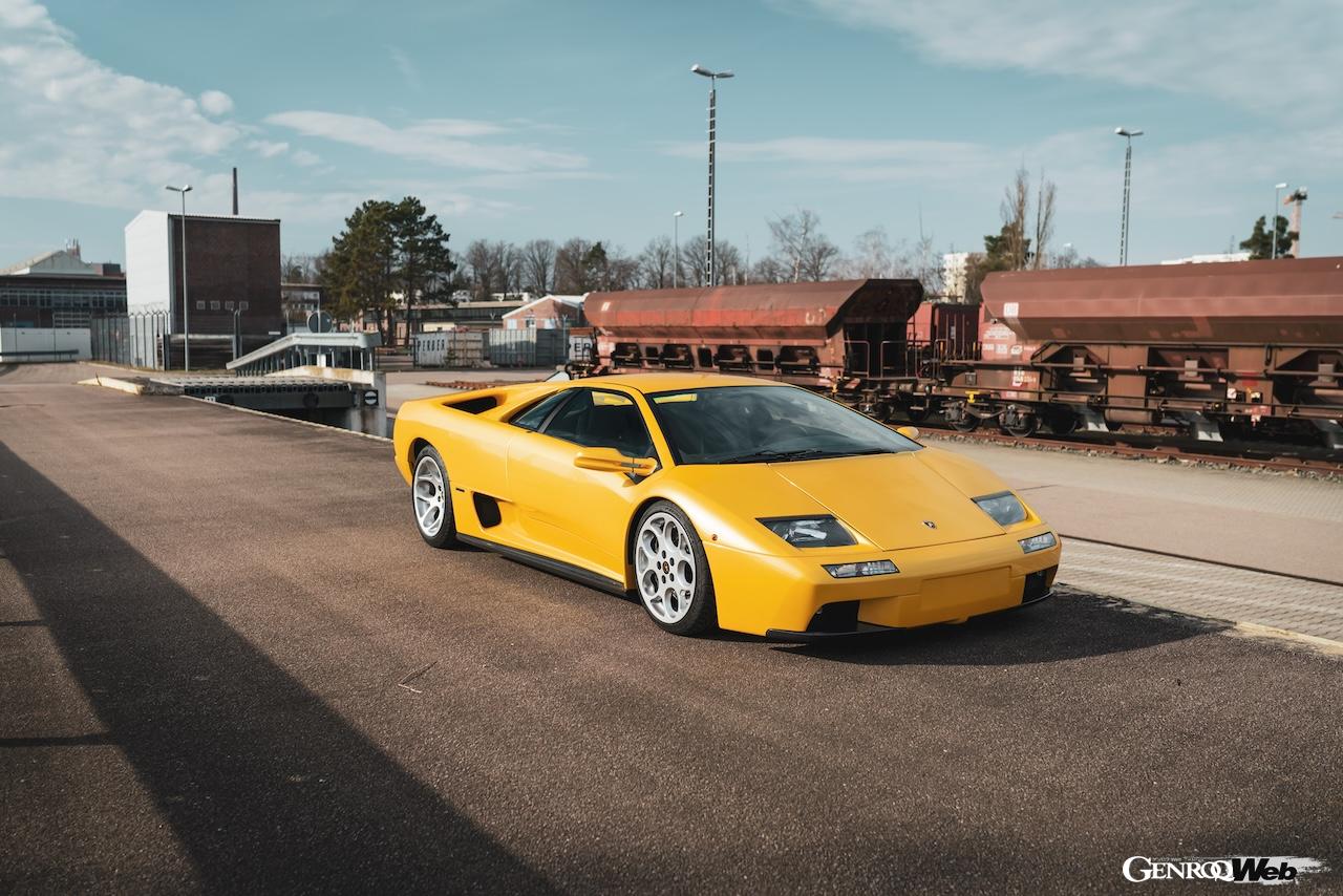 ブロードアロー・コンコルソ・デレガンツァ・ヴィラ・デステ・オークションに出品される、2000年型「ランボルギーニ ディアブロ VT 6.0」。