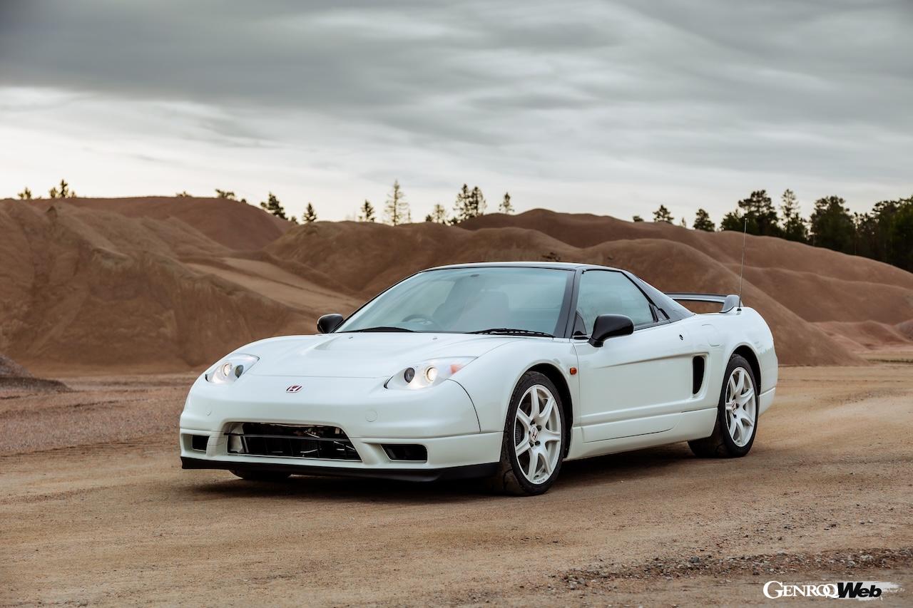 ブロードアロー・コンコルソ・デレガンツァ・ヴィラ・デステ・オークションに出品される、2003年型「ホンダ NSX タイプR」。