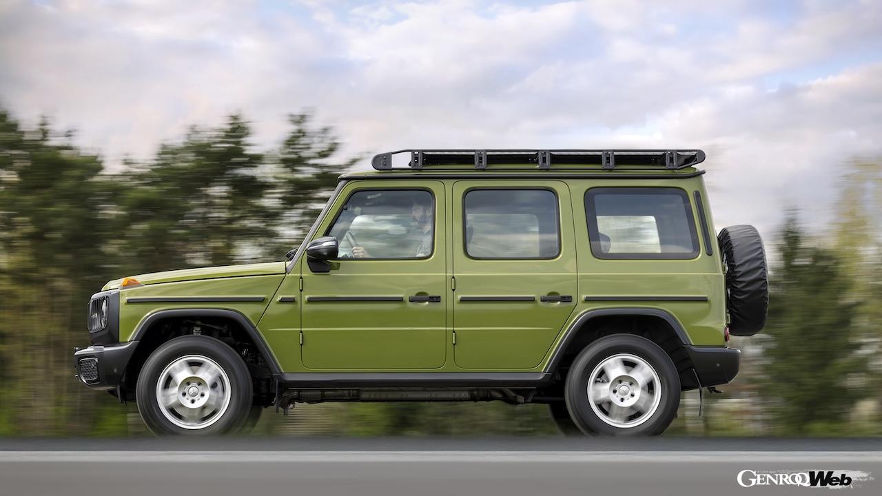 「メルセデス・ベンツ Gクラス エディション ストロンガー ザン 1980s」のエクステリア。