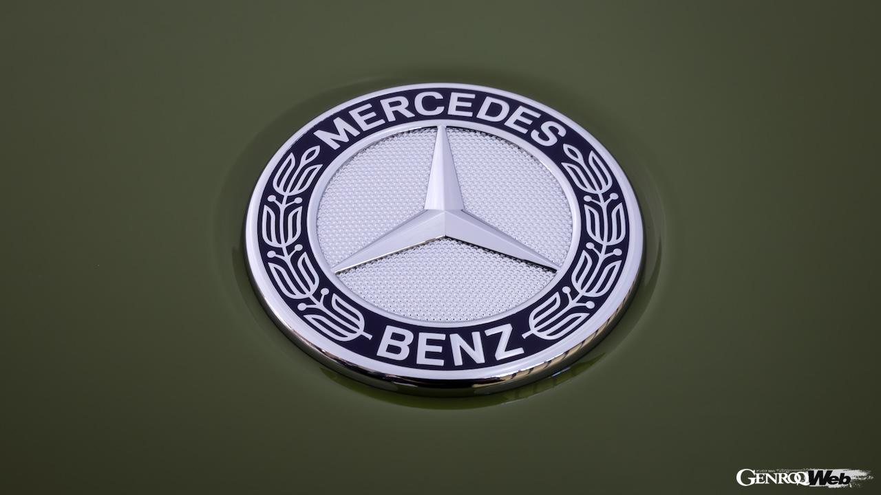 「メルセデス・ベンツ Gクラス エディション ストロンガー ザン 1980s」の専用ディテール。