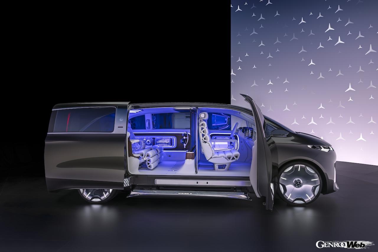 「メルセデス・ベンツ ヴィジョン V」のエクステリア。