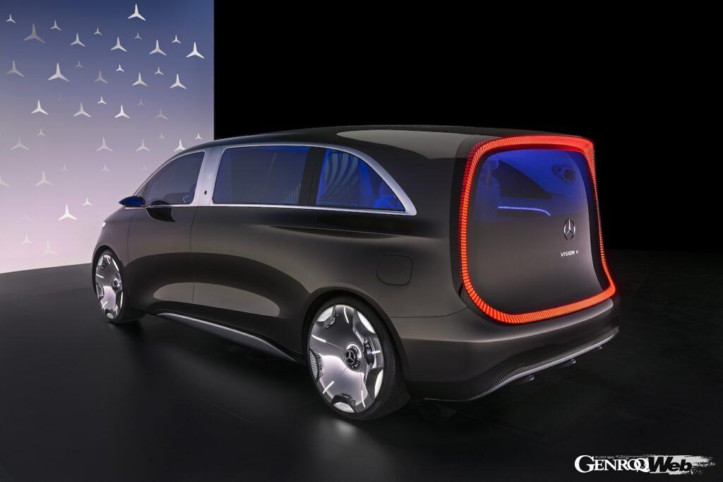「メルセデス・ベンツ ヴィジョン V」のエクステリア。