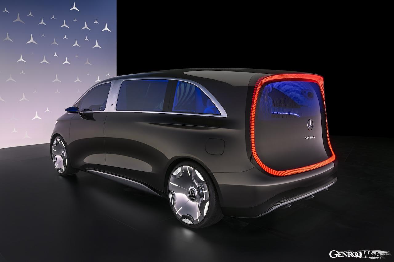 「メルセデス・ベンツ ヴィジョン V」のエクステリア。