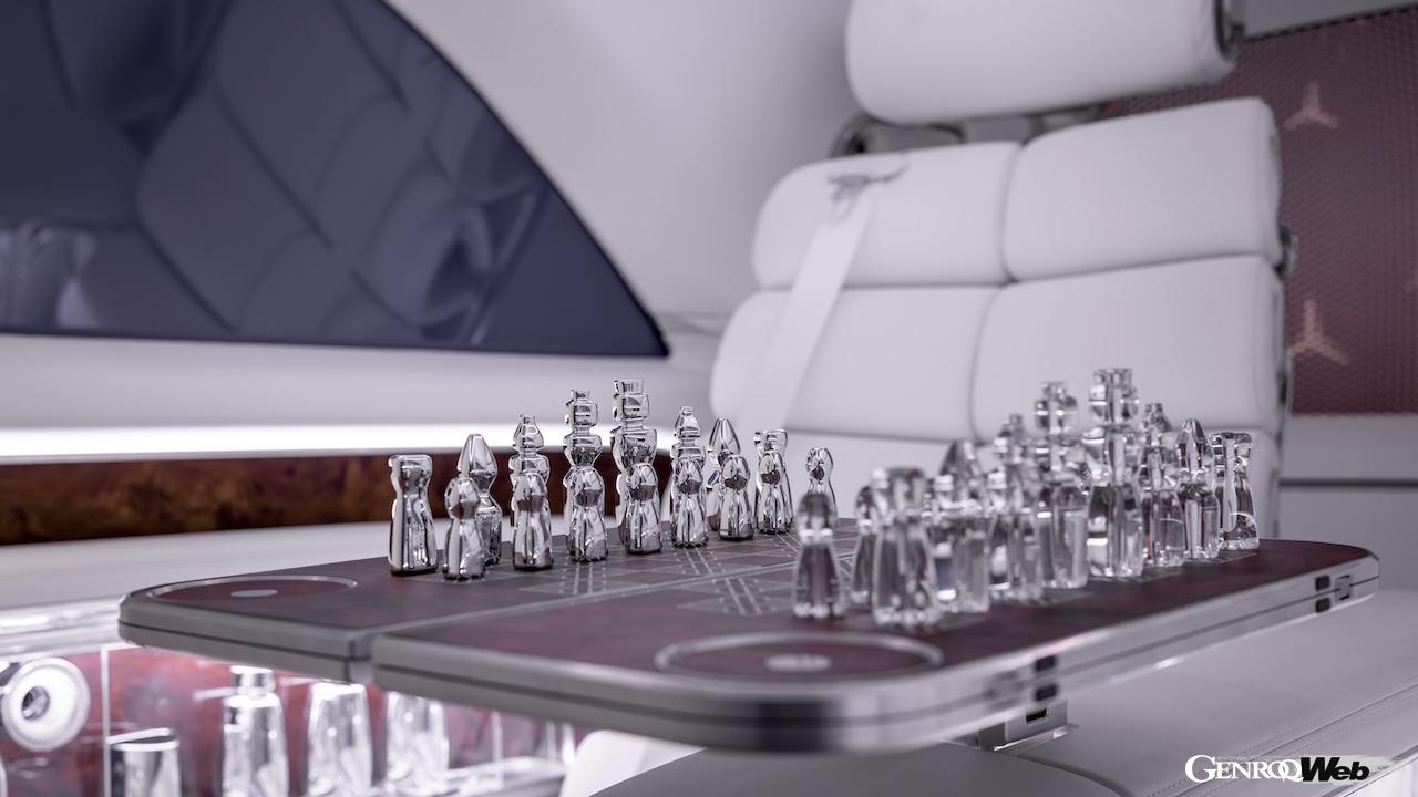 「メルセデス・ベンツ ヴィジョン V」のインテリア。