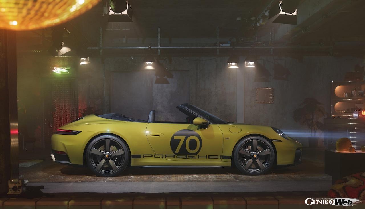 「ポルシェ 911 スピリット70」のエクステリア。