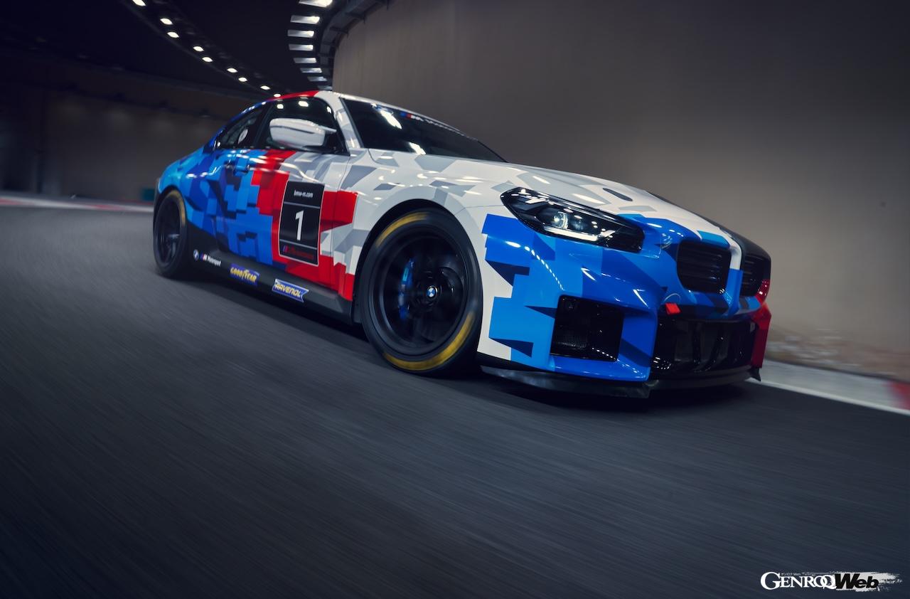 DTM開幕戦オッシャースレーベンで公開された「BMW M2 レーシング」。