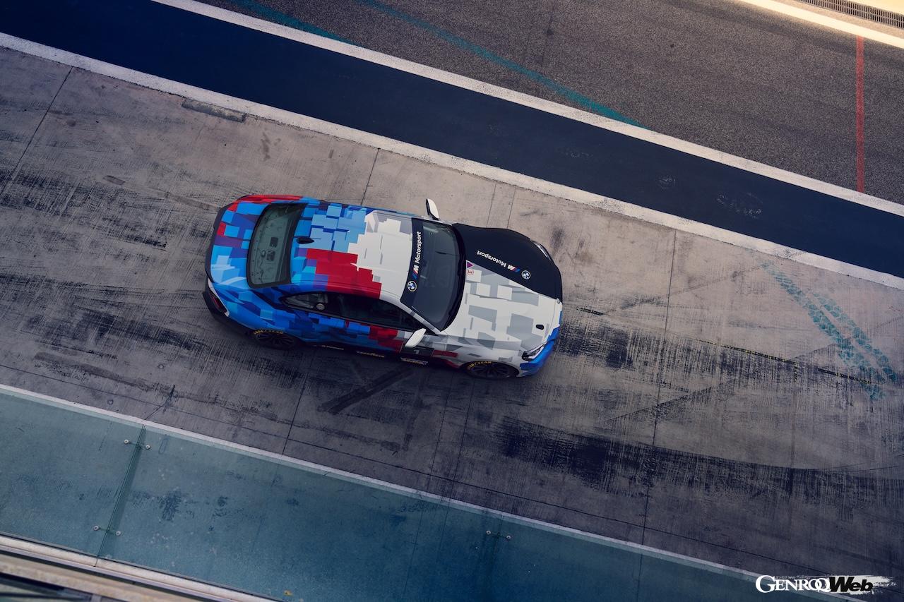DTM開幕戦オッシャースレーベンで公開された「BMW M2 レーシング」。