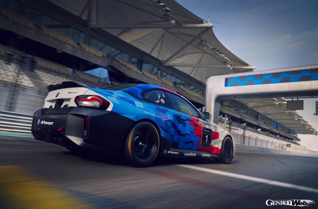 DTM開幕戦オッシャースレーベンで公開された「BMW M2 レーシング」。