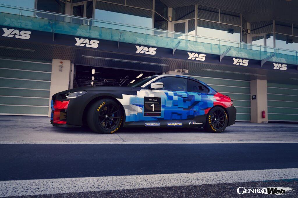DTM開幕戦オッシャースレーベンで公開された「BMW M2 レーシング」。