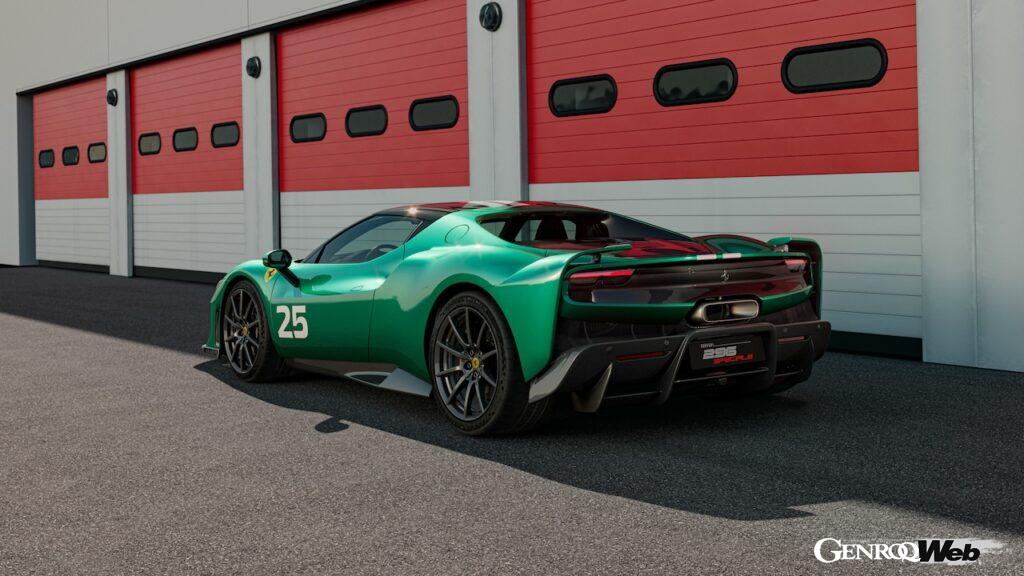 「フェラーリ 296 スペチアーレ」のエクステリア。