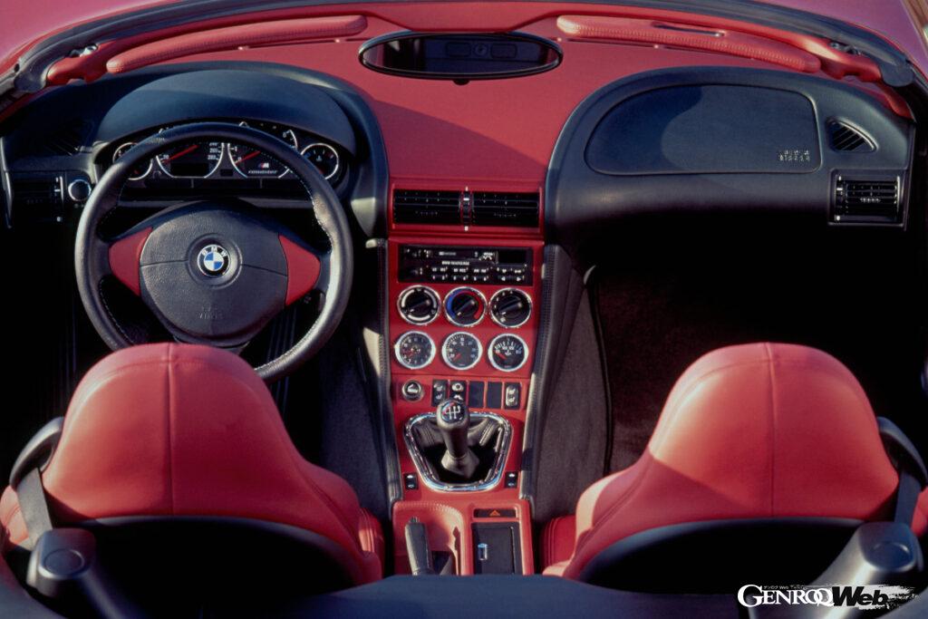 BMW Mロードスターのインテリア