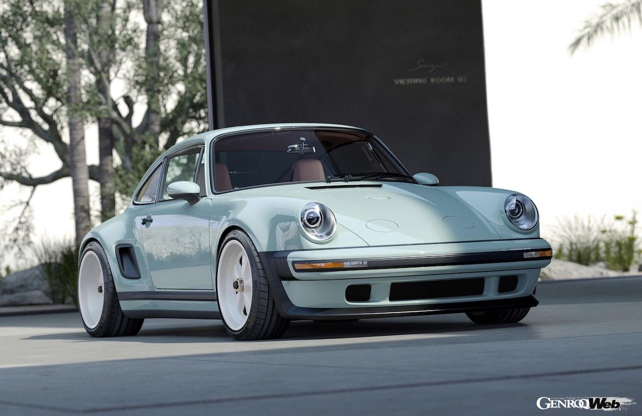 「ポルシェ 911 カレラ クーペ リイマジンド バイ シンガー」のエクステリア。