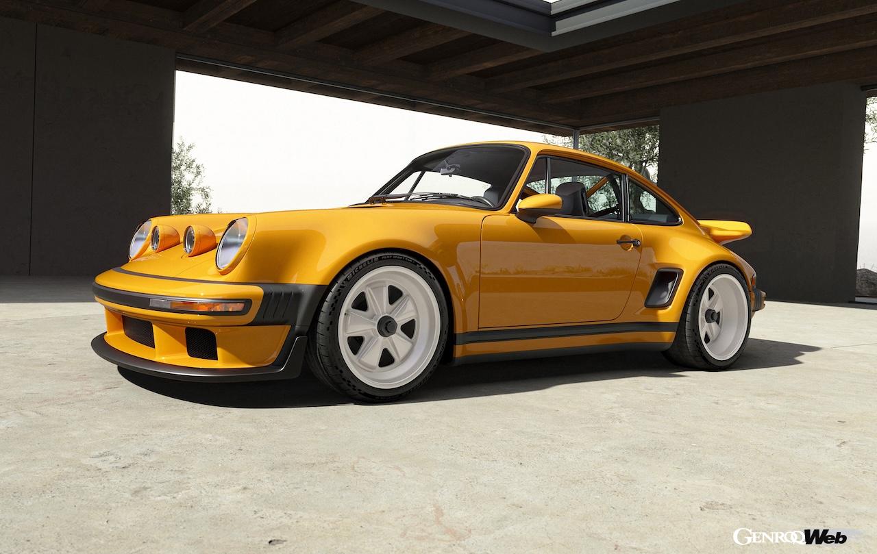 「ポルシェ 911 カレラ クーペ リイマジンド バイ シンガー」のエクステリア。