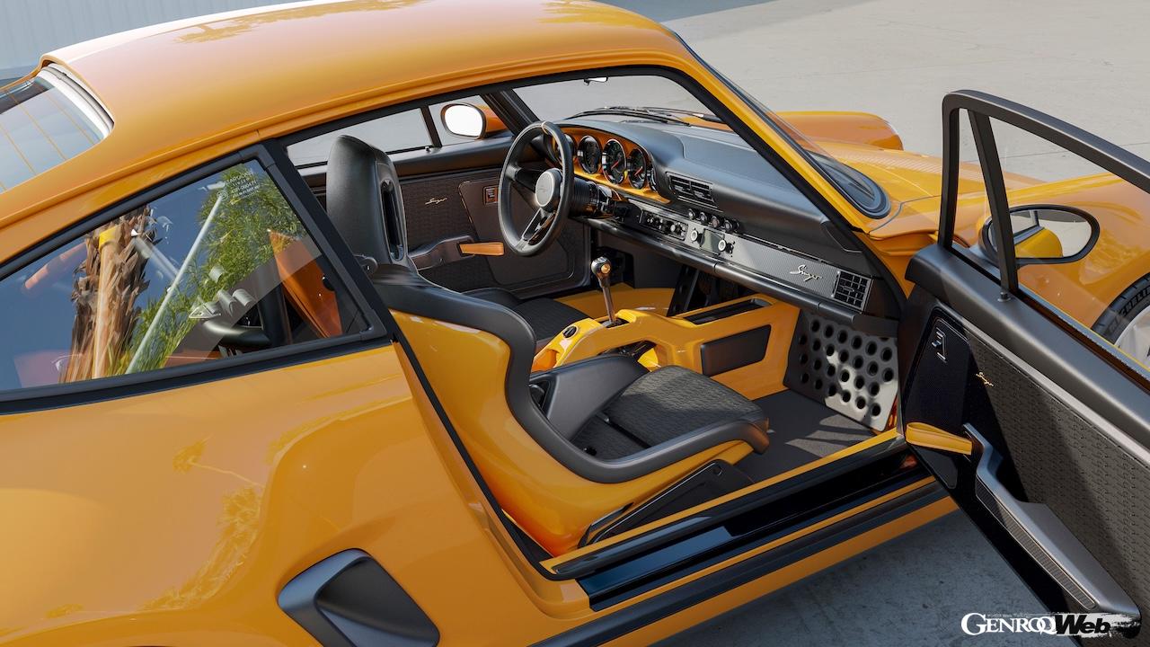 「ポルシェ 911 カレラ クーペ リイマジンド バイ シンガー」のエクステリア。