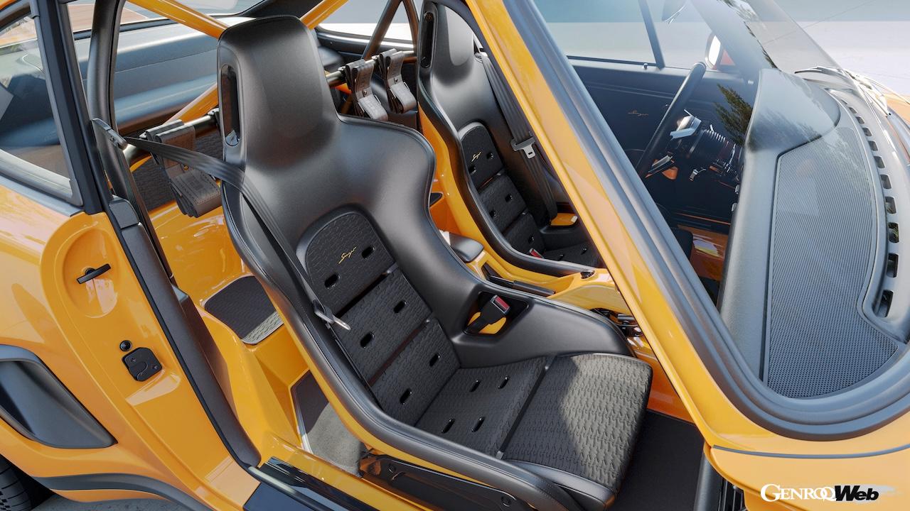 「ポルシェ 911 カレラ クーペ リイマジンド バイ シンガー」のエクステリア。