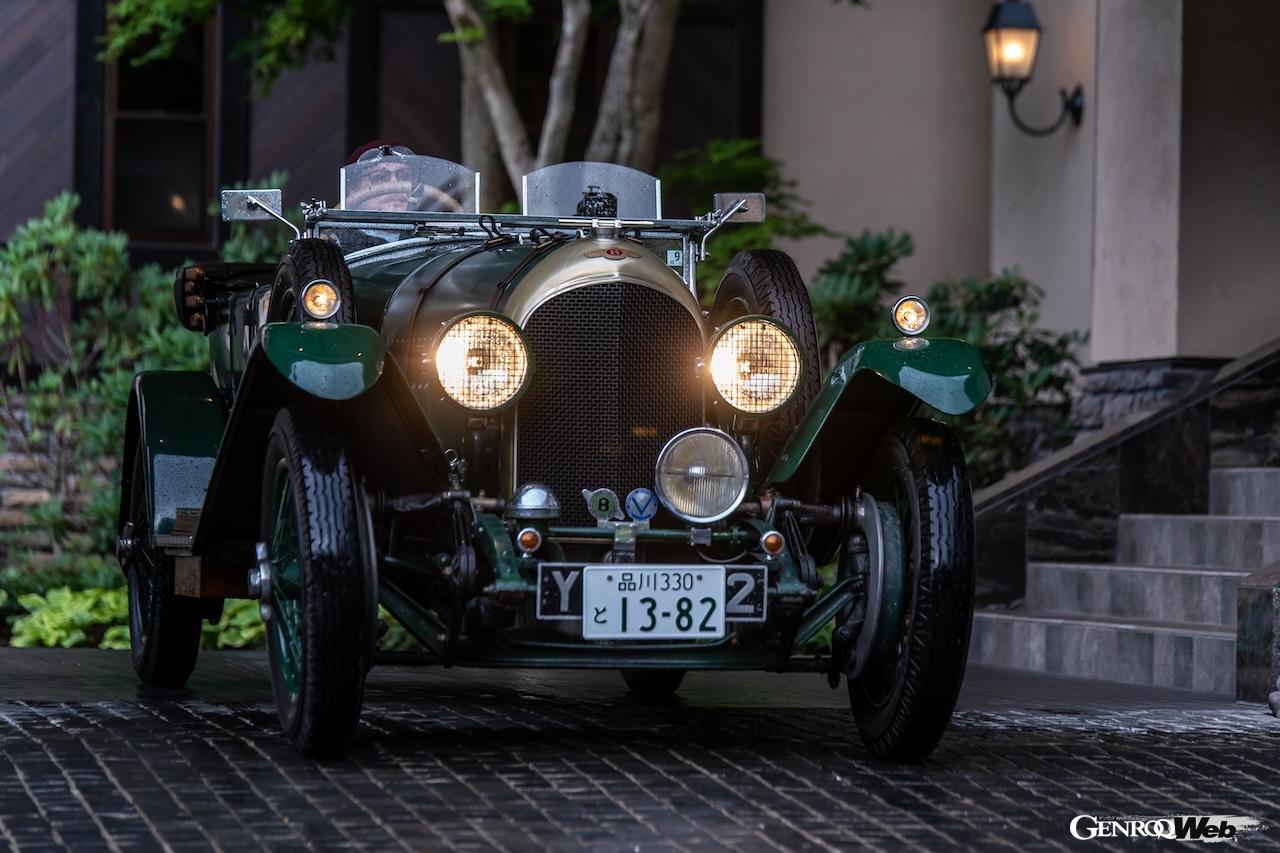 今回、自動車専門学校・大学に無償貸与される1926年製「ベントレー3 リッター スピード」。