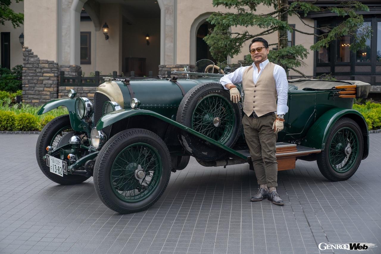 今回、自動車専門学校・大学に無償貸与される1926年製「ベントレー3 リッター スピード」。