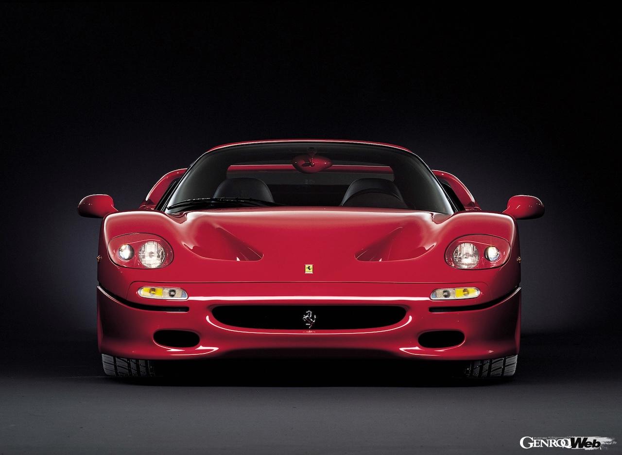 デビュー30周年を迎えた「フェラーリ F50」のエクステリア。