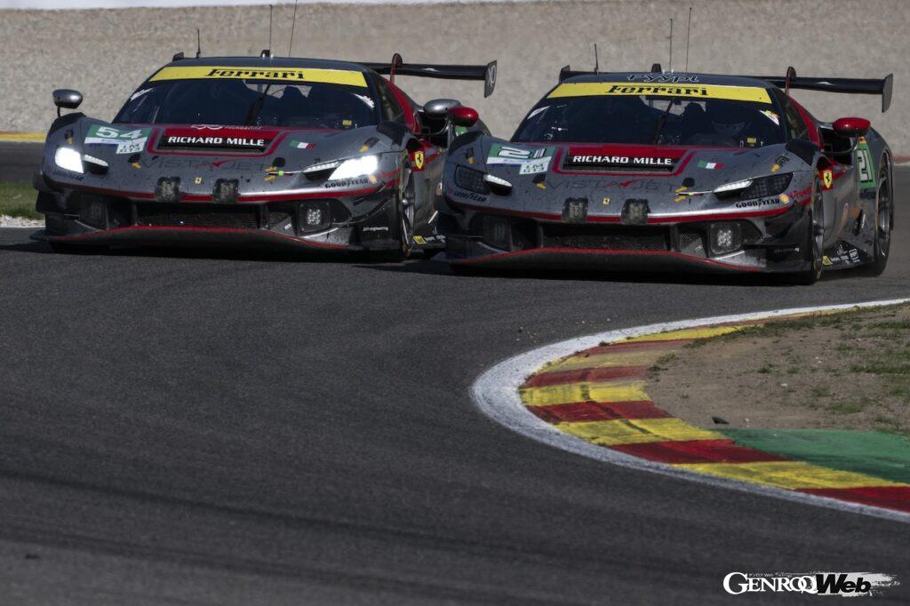 WEC）第3戦スパ・フランコルシャン6時間レースにおいて、フェラーリ 296 LMGT3 21号車が、LMGT3クラスで勝利を飾った。