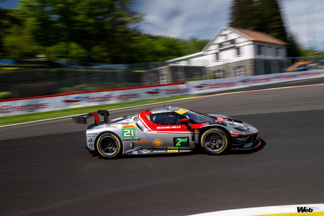 WEC第3戦スパ6時間「フェラーリ 296 LMGT3」がシーズン初勝利を飾る