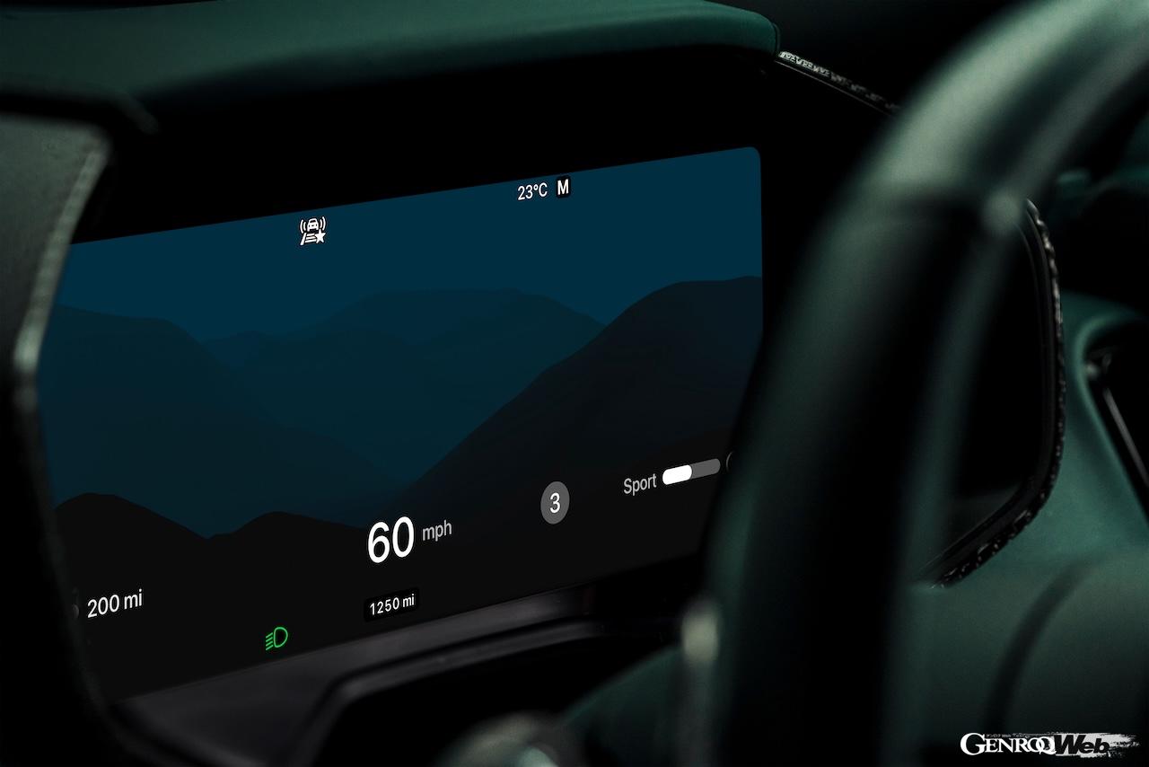 今後、世界中で販売されるアストンマーティン製車両にも、順次最新インフォテイメント「CarPlay Ultra」が搭載される。