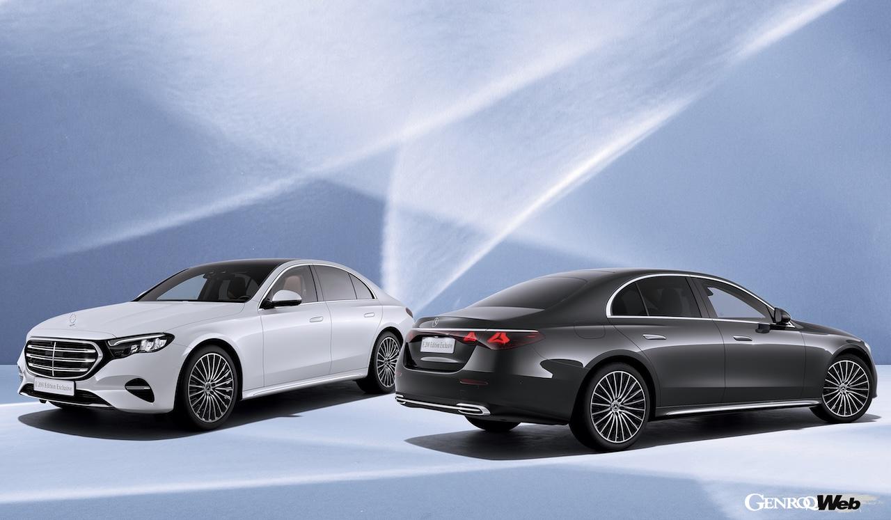 「E 200 Edition Exclusive」は、「MANUFAKTUR オパリスホワイト」が150台、グラファイトグレー（メタリック）が50台販売される。