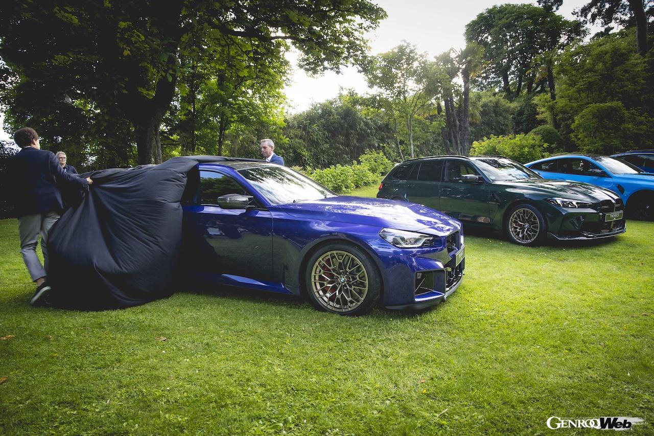 「コンコルソ・デレガンツァ・ヴィラ・デステ」において行われた、「M2 CS」のアンベールイベント。