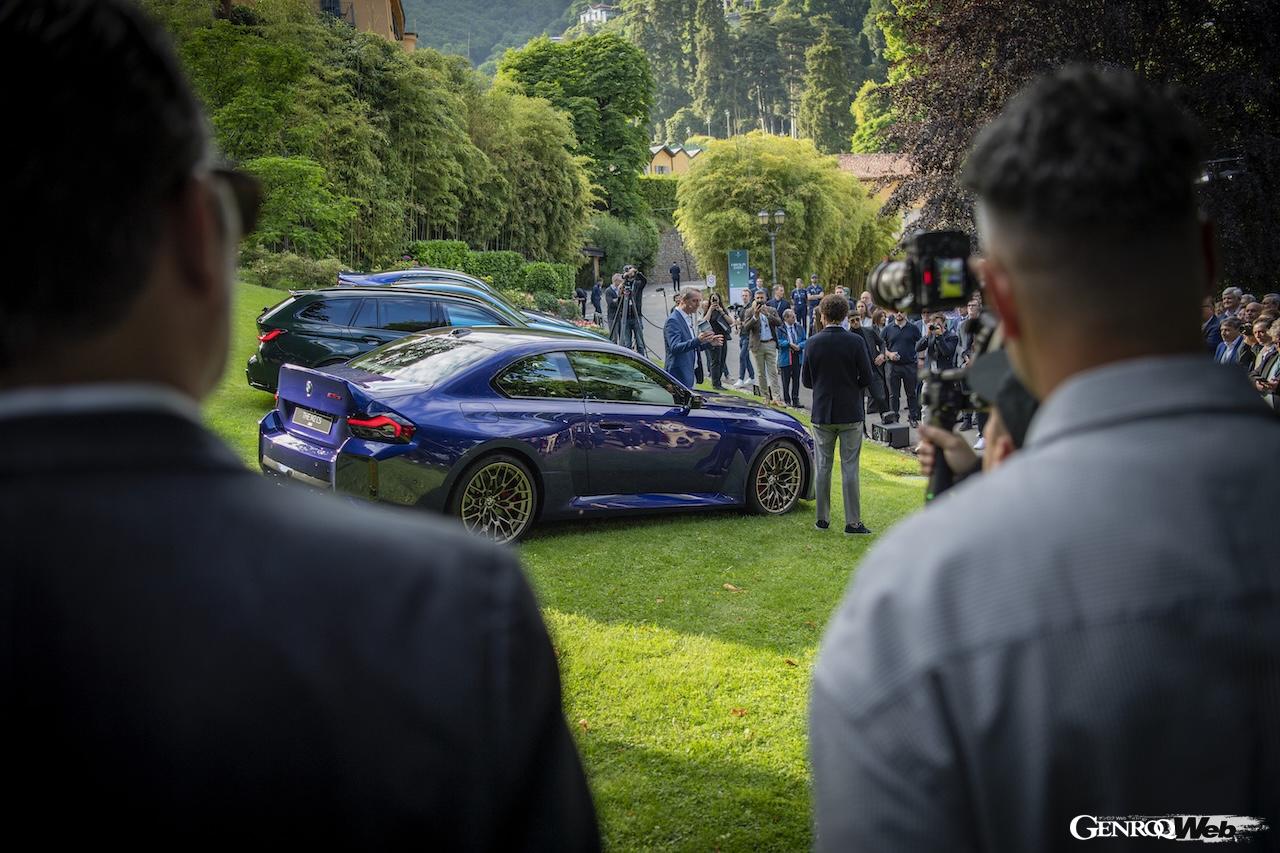 「コンコルソ・デレガンツァ・ヴィラ・デステ」において行われた、「M2 CS」のアンベールイベント。