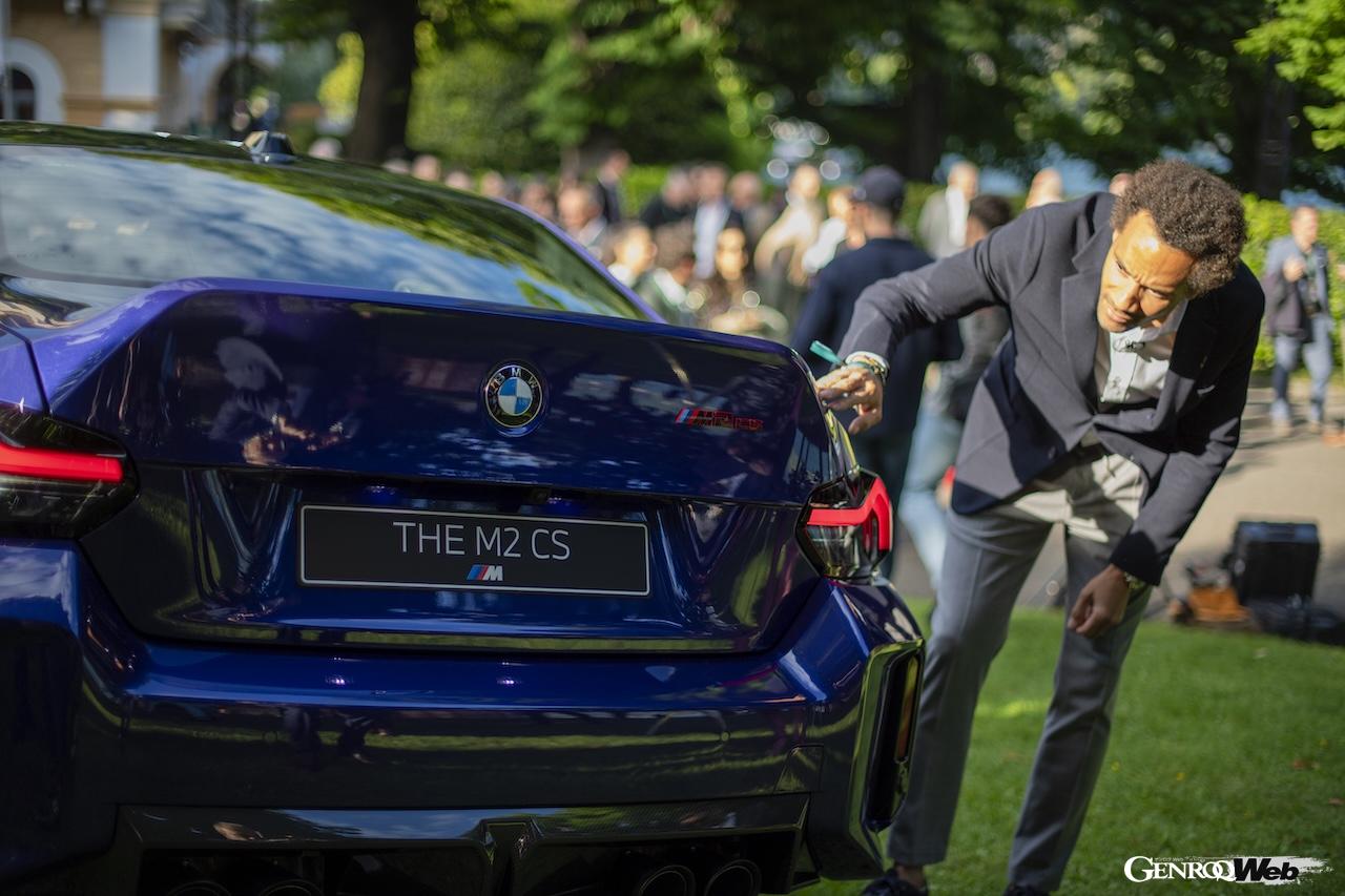 「コンコルソ・デレガンツァ・ヴィラ・デステ」において行われた、「M2 CS」のアンベールイベント。